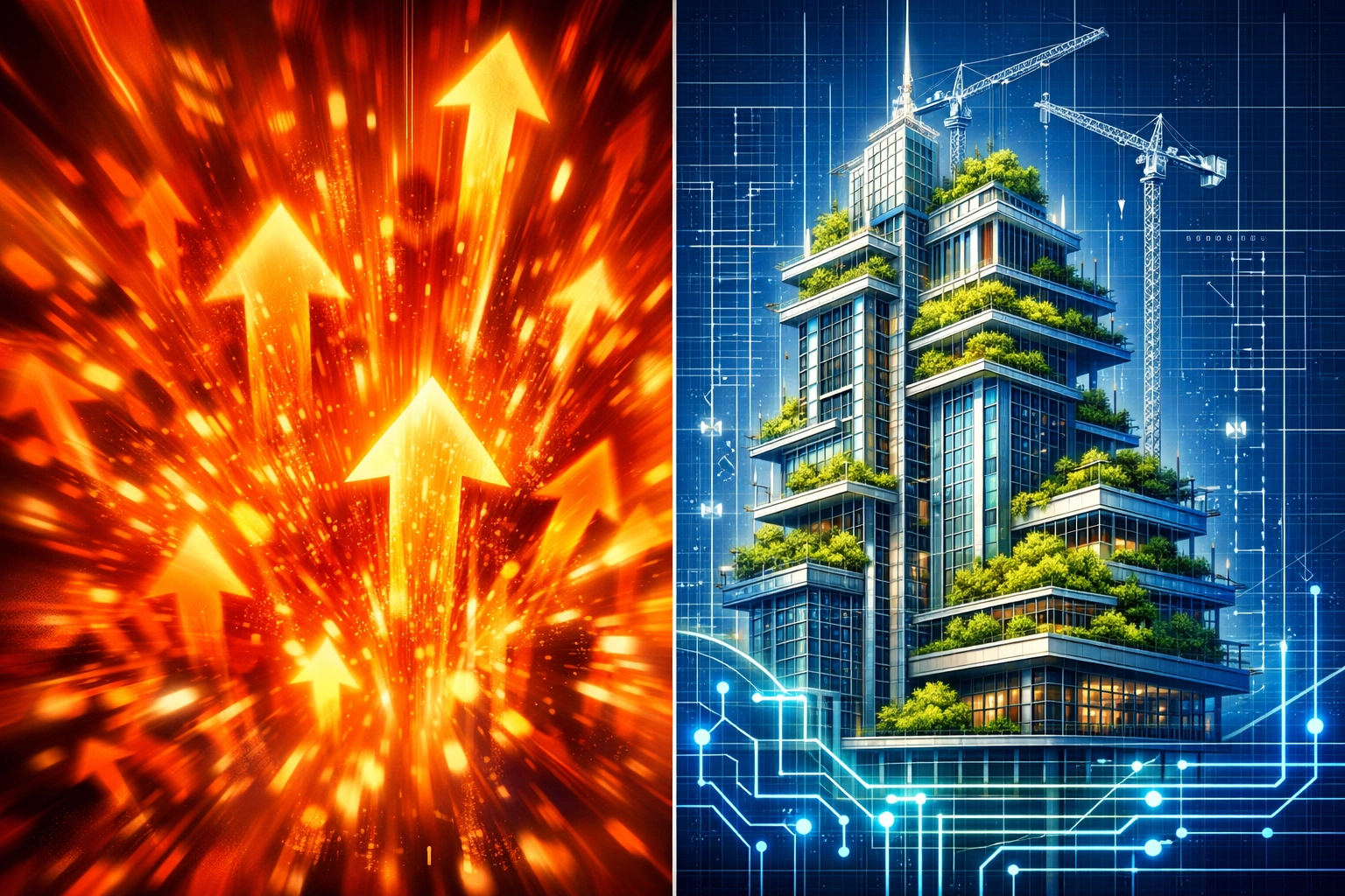 Comparing aggressive hyper-growth with sustainable business models through market validation.