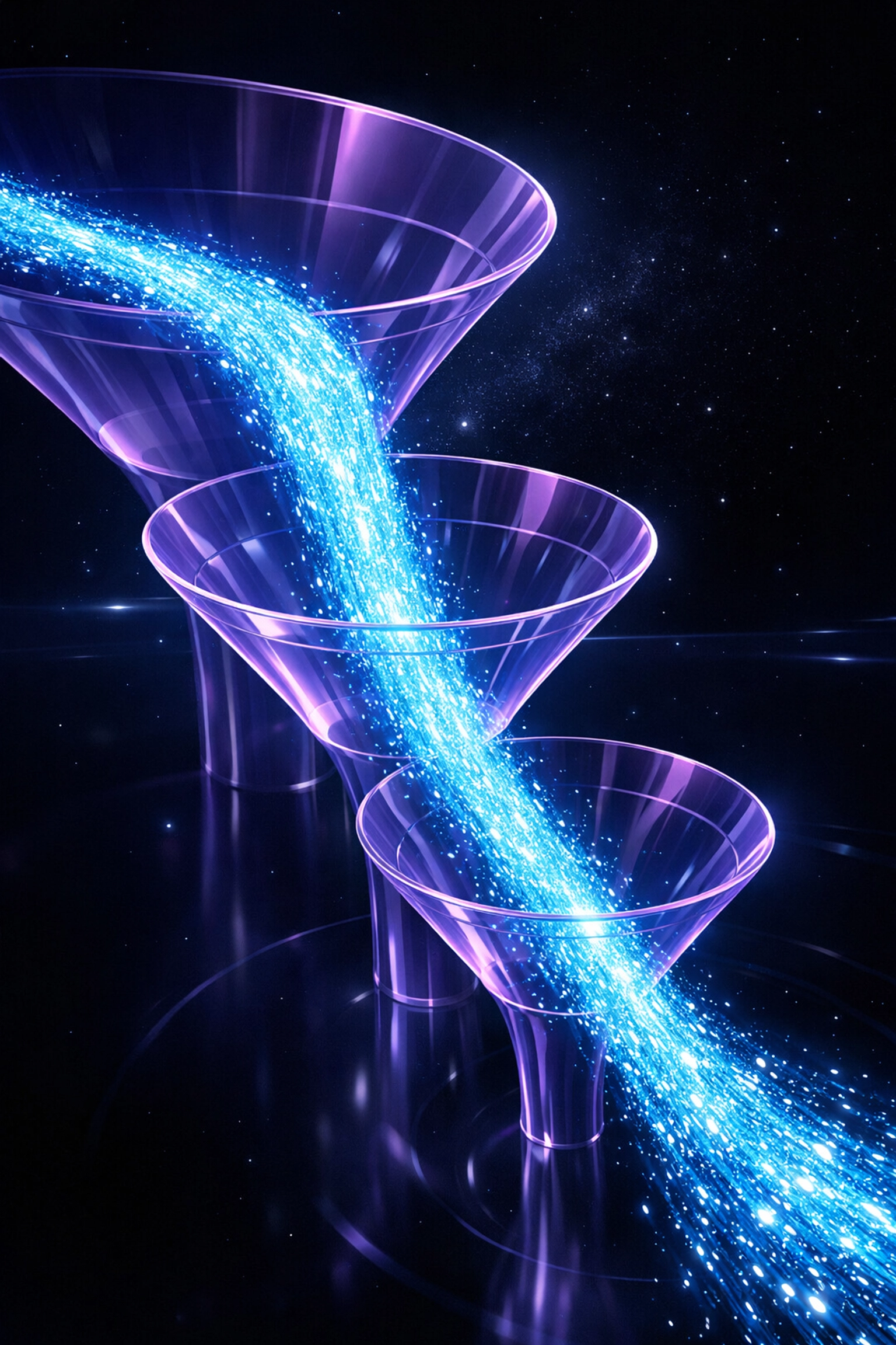 Automated lead management system handling a high-volume surge through a digital funnel workflow.