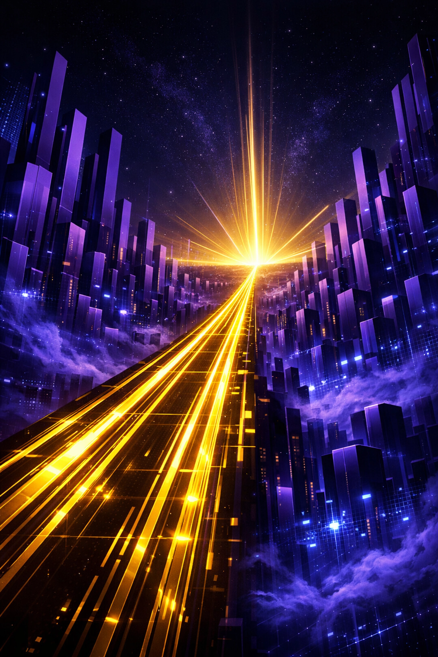 Präzise KI-Umsatzprognosen für den Vertrieb visualisiert als klarer Weg durch komplexe Daten.