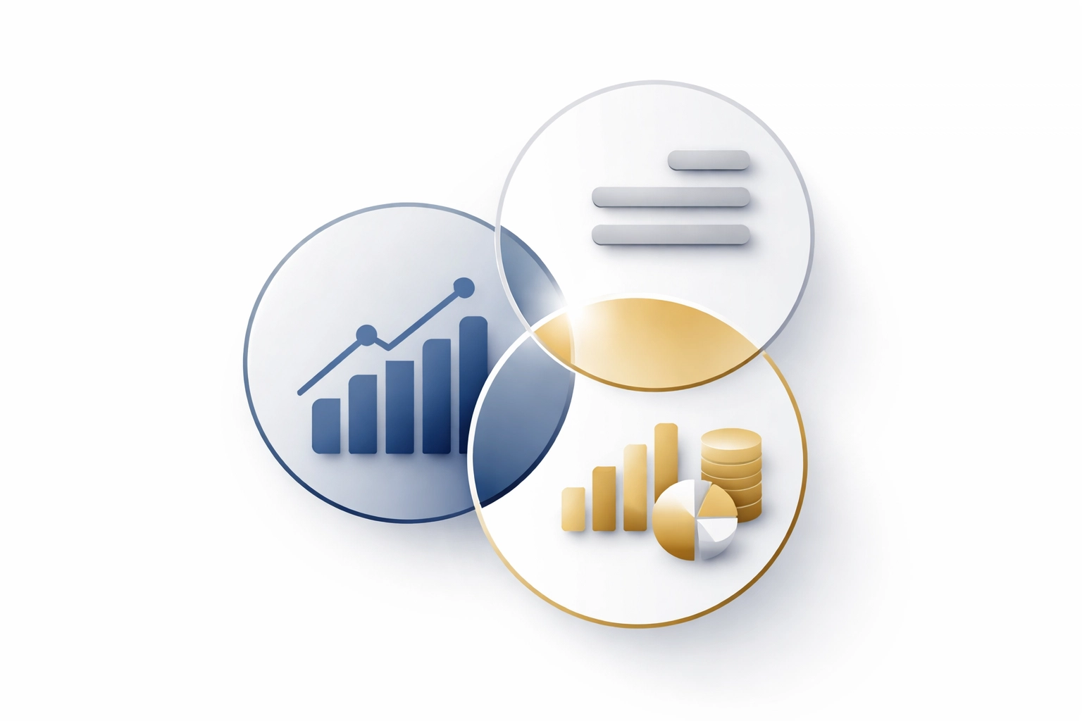 Minimalist infographic showing the 40/30/30 allocation of equities, fixed income, and alternatives