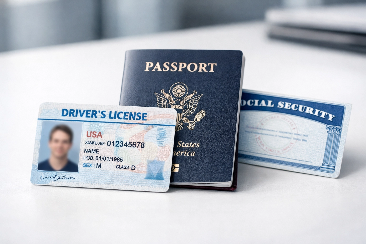 Government-issued ID cards for Ohio taxpayer identity verification by EROs