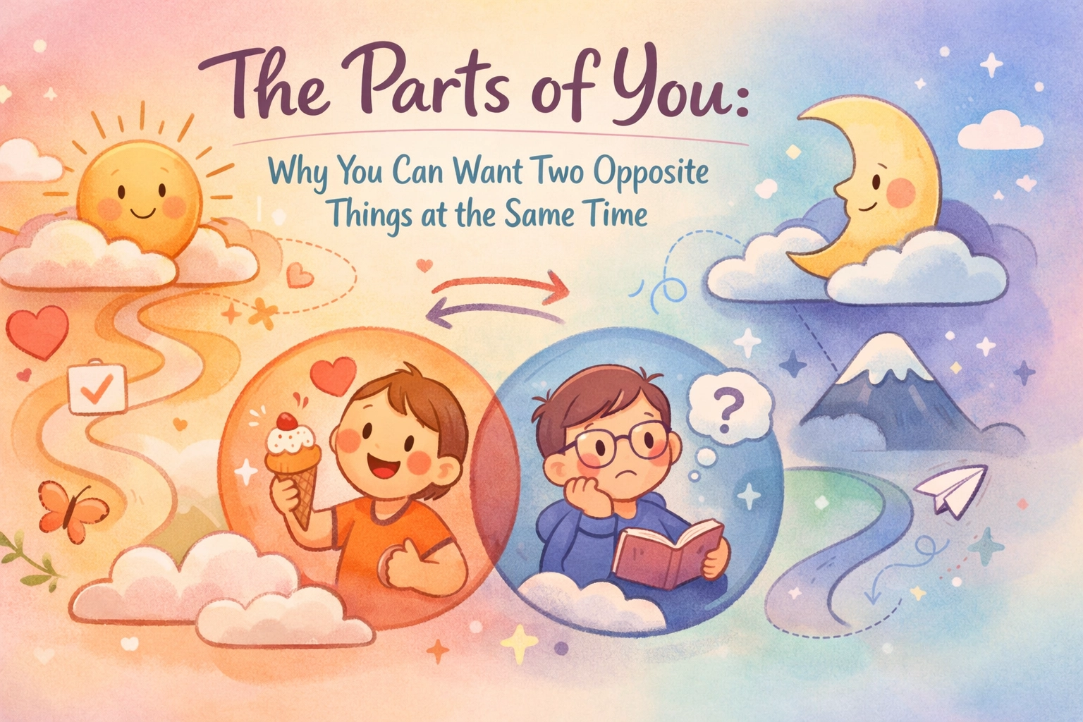 [HERO] The Parts of You: Why You Can Want Two Opposite Things at the Same Time