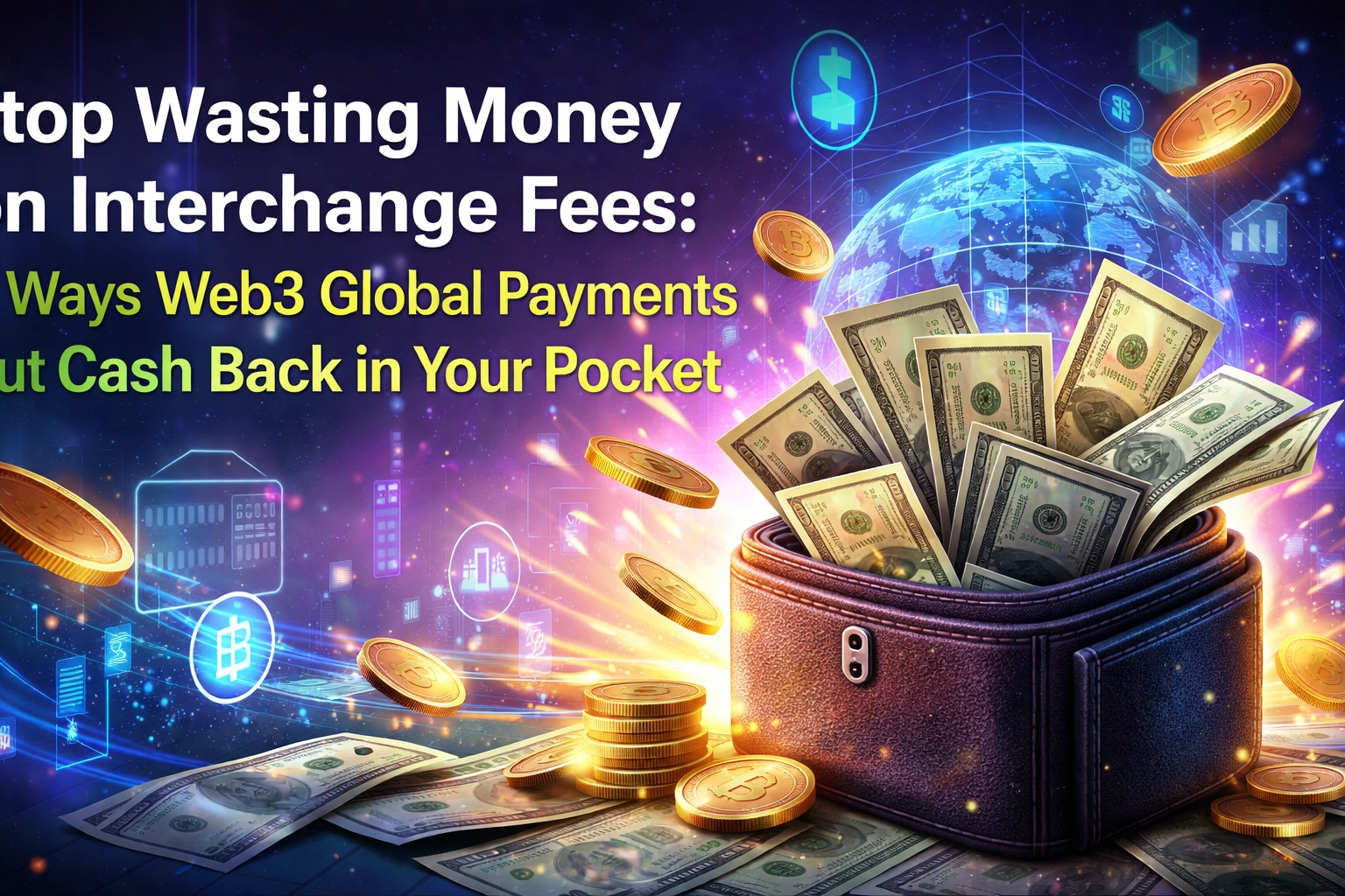 [HERO] Stop Wasting Money on Interchange Fees: 5 Ways Web3 Global Payments Put Cash Back in Your Pocket