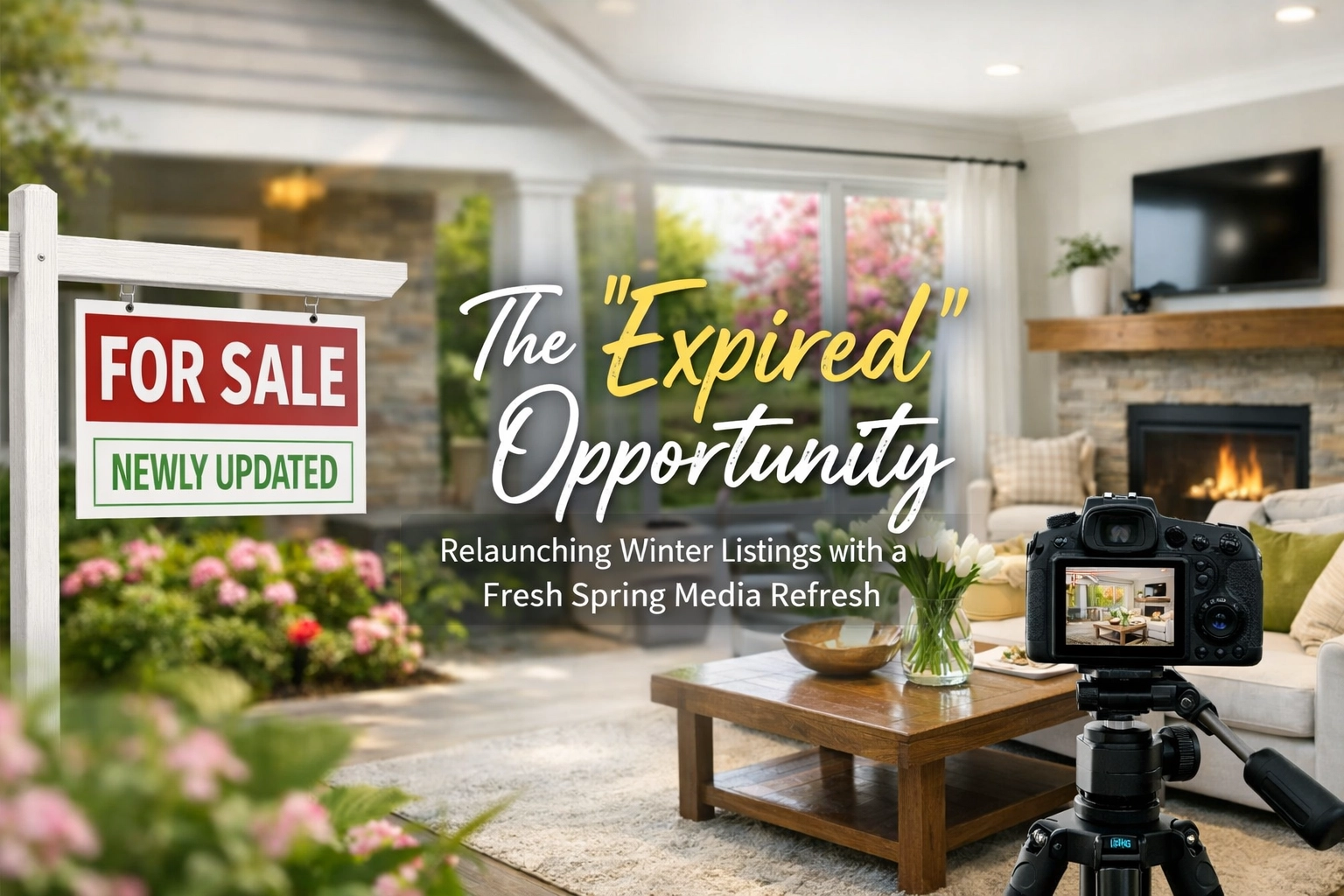 [HERO] The 'Expired' Opportunity: Relaunching Winter Listings with a Fresh Spring Media Refresh