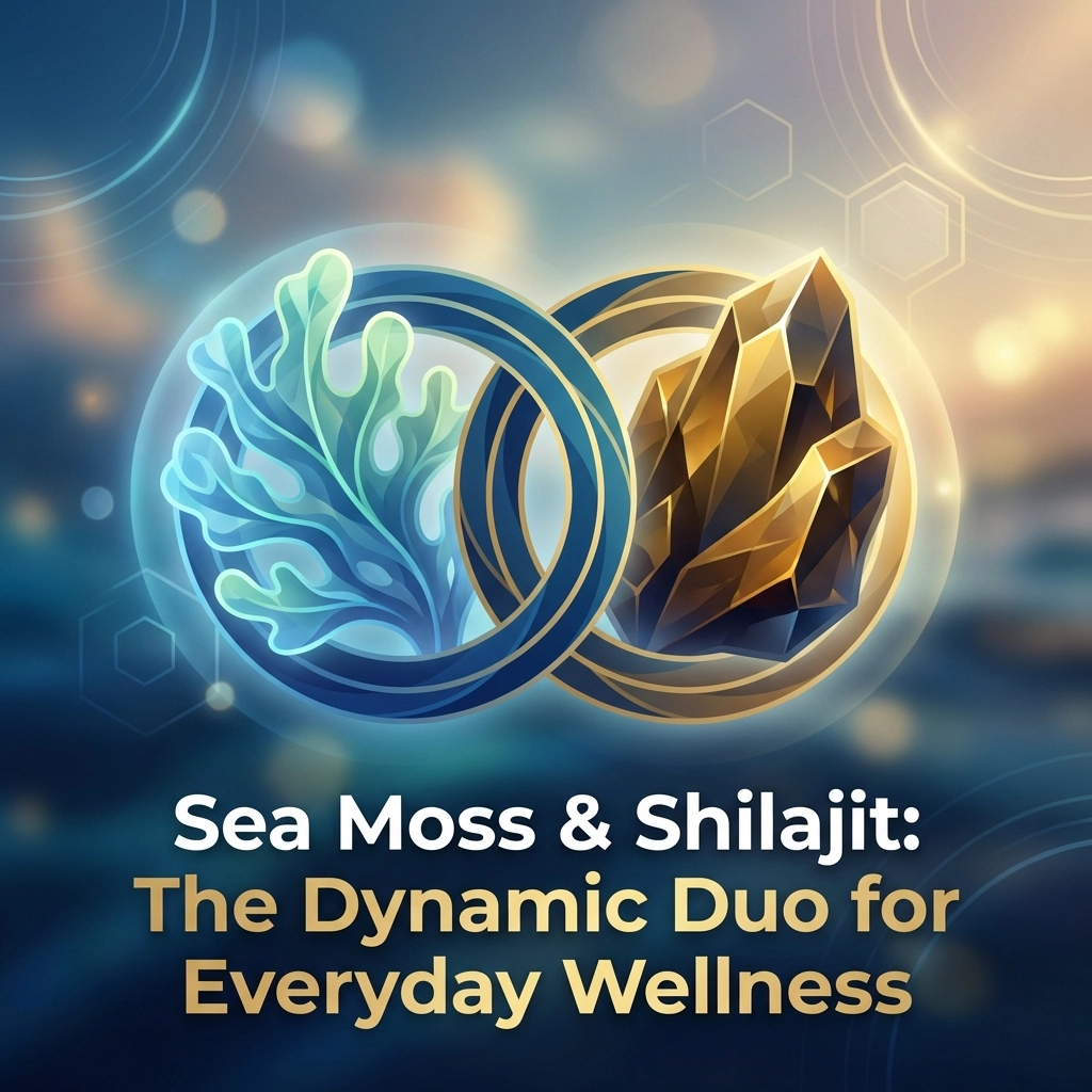 [HERO] Sea Moss & Shilajit: The Dynamic Duo for Everyday Wellness