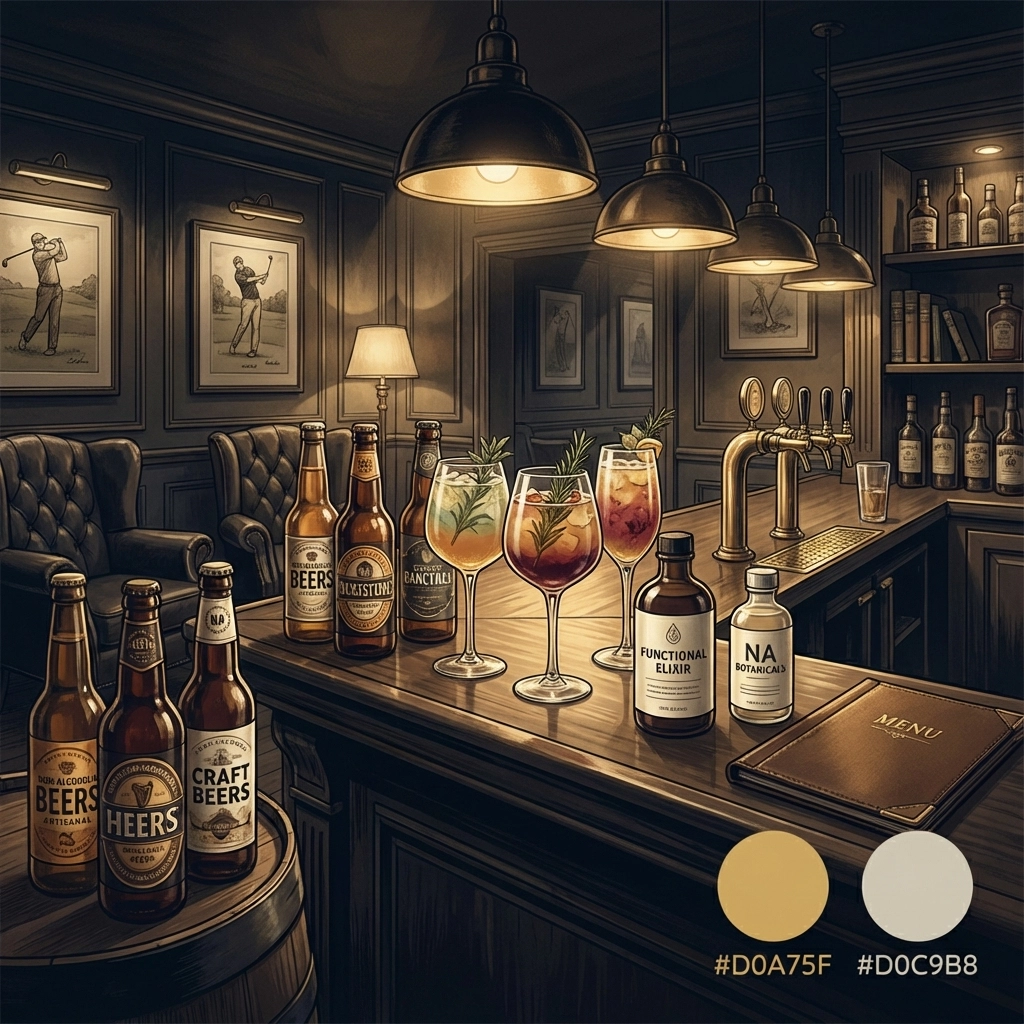 The Best Golf Courses with Nonalcoholic Cart Options: Where Sober Golfers Actually Have Choices 3 | Skull and Bogeys - Golf brand with skull logo and premium headwear image_3