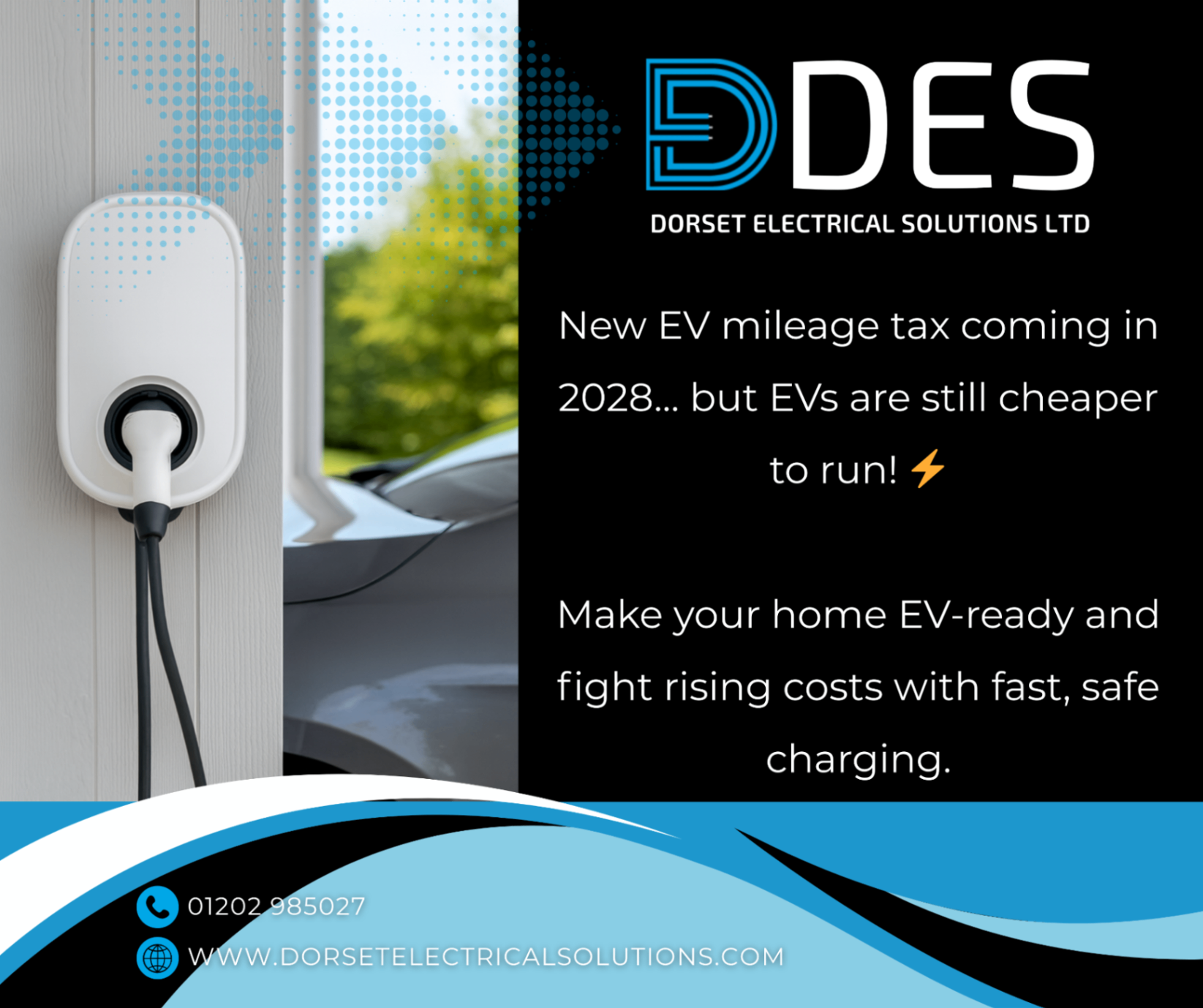 Dorset Electrical Solutions Home EV Charger Installation