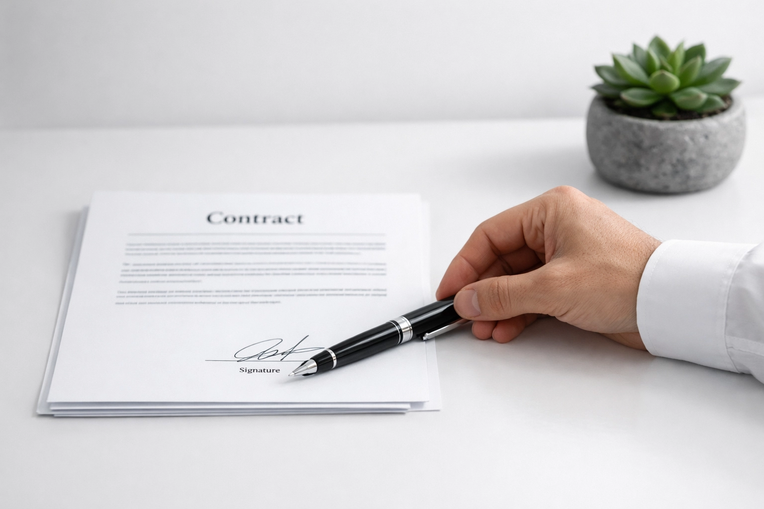 Professional signing a contract for tax optimization and compliance in Vietnam.