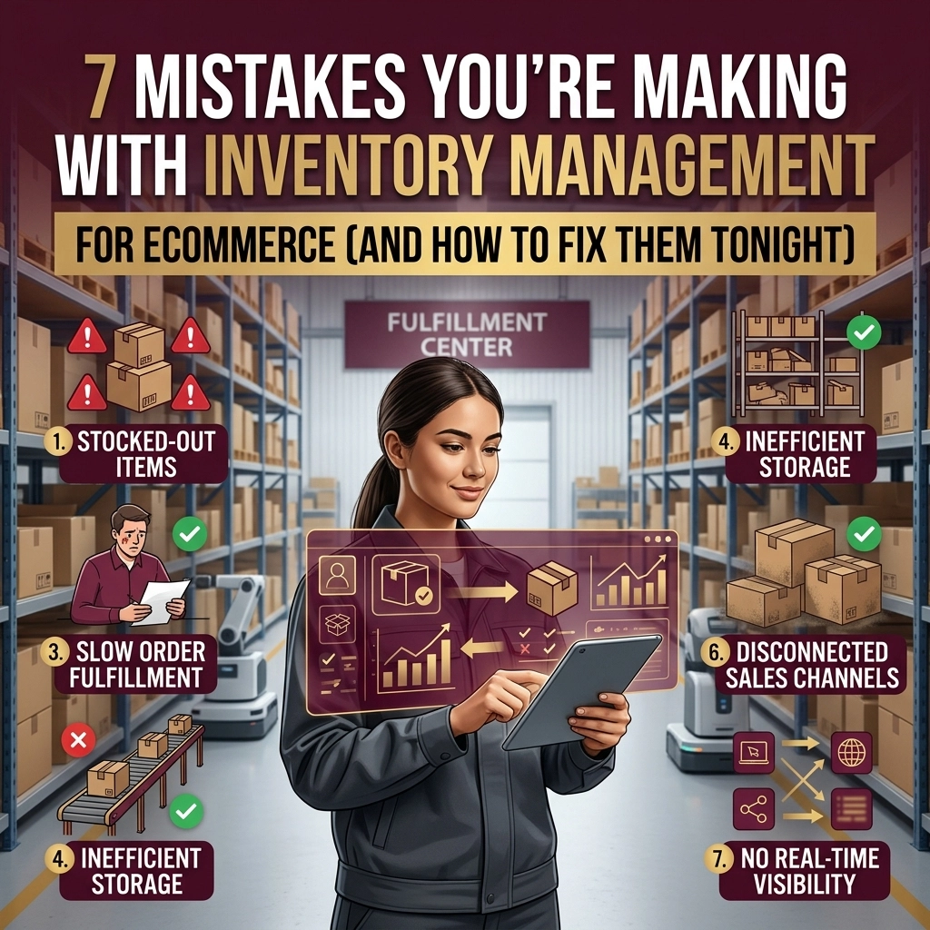 [HERO] 7 Mistakes You’re Making with Inventory Management for Ecommerce (and How to Fix Them Tonight)