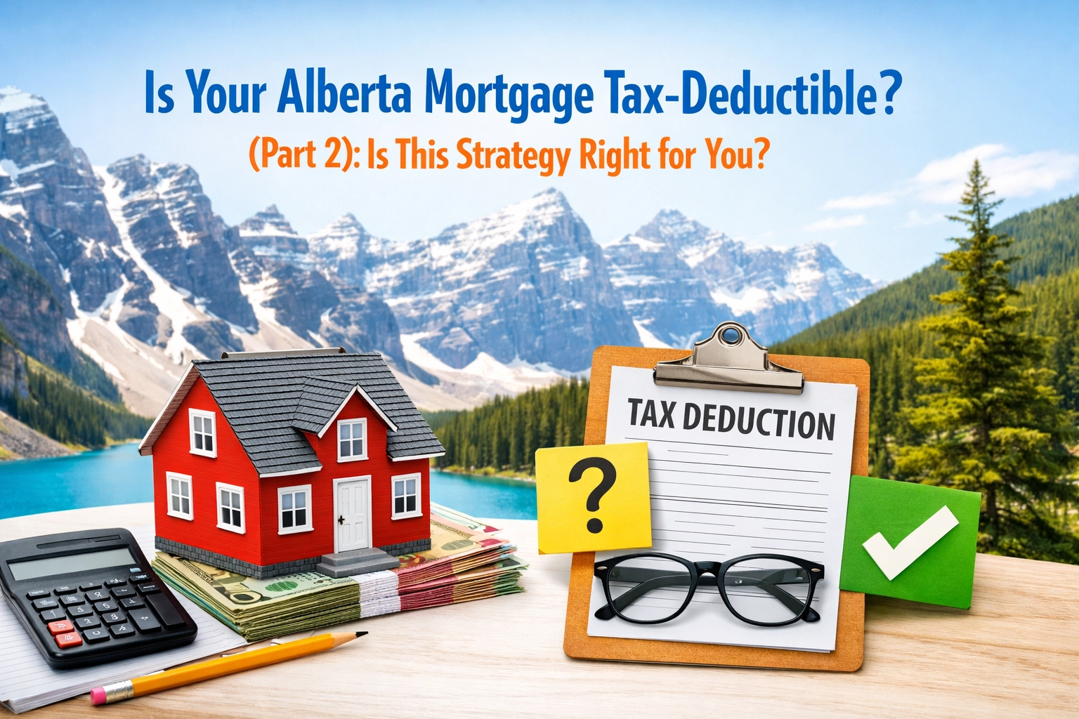 Is Your Alberta Mortgage Tax-Deductible? (Part 2): Is This Strategy Right for You?