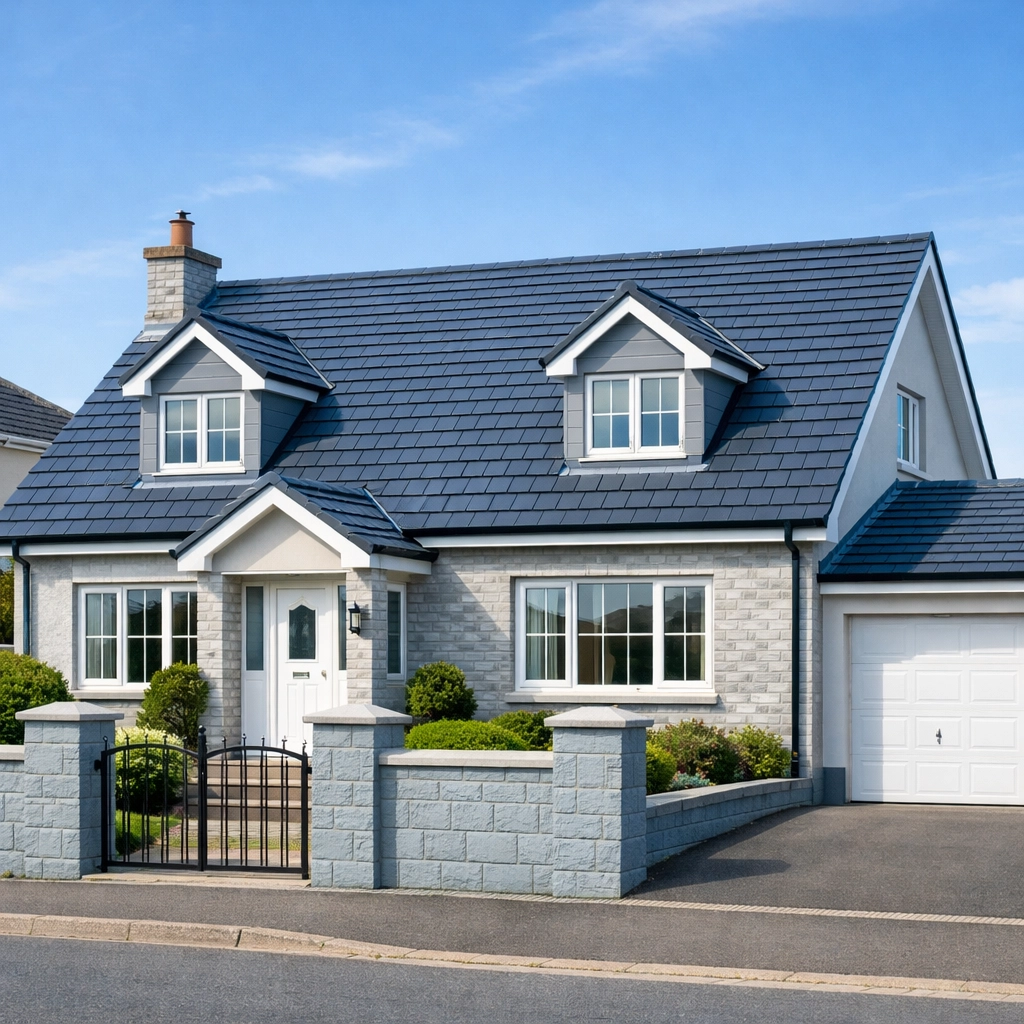 A pristine Lisburn home with a secure, professionally inspected roof for ultimate property protection.