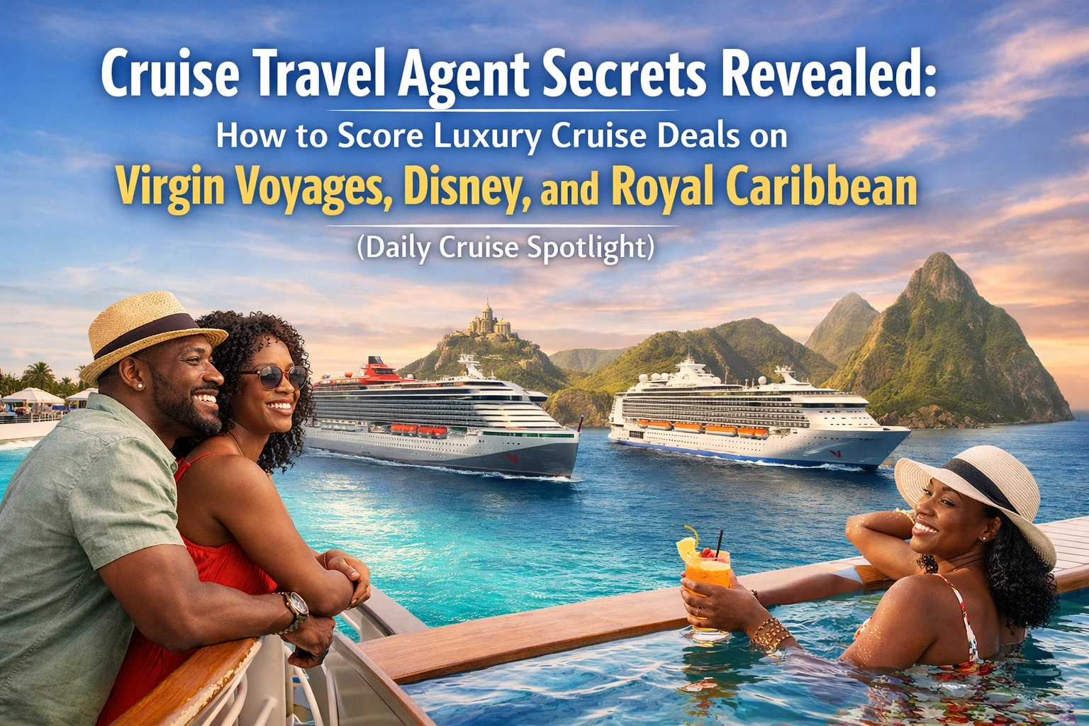 [HERO] Cruise Travel Agent Secrets Revealed: How to Score Luxury Cruise Deals on Virgin Voyages, Disney, and Royal Caribbean (Daily Cruise Spotlight)