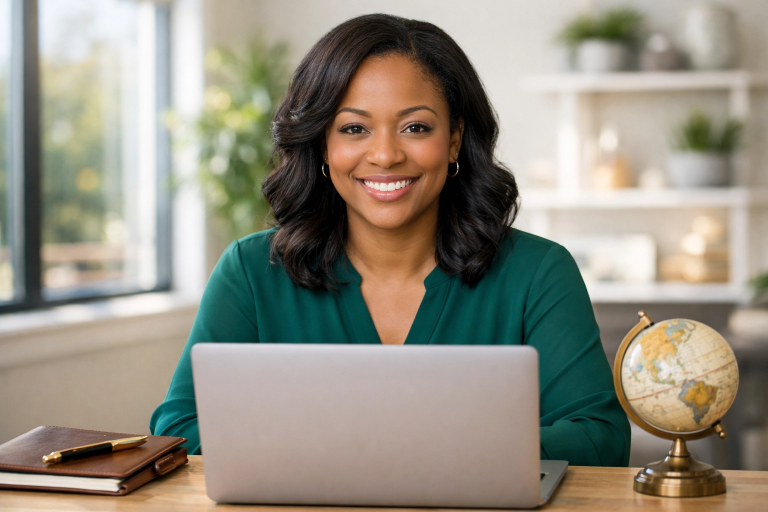 Professional Omaha travel agent using a travel consultation framework during a client discovery call.