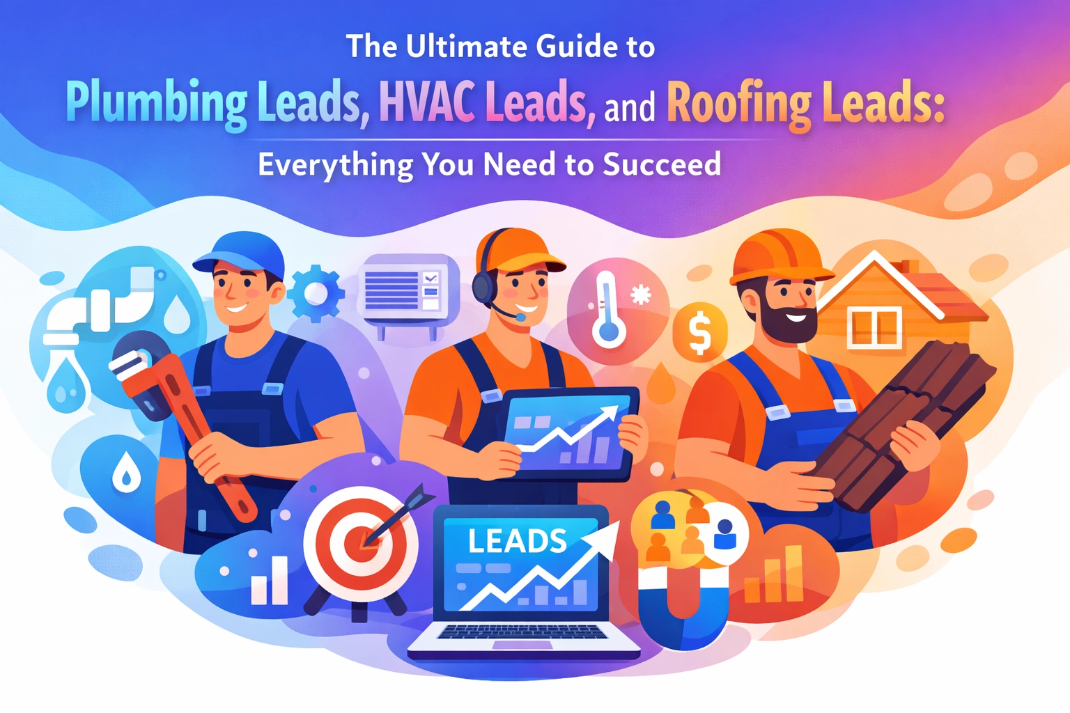 The Ultimate Guide to Plumbing Leads, HVAC Leads, and Roofing Leads