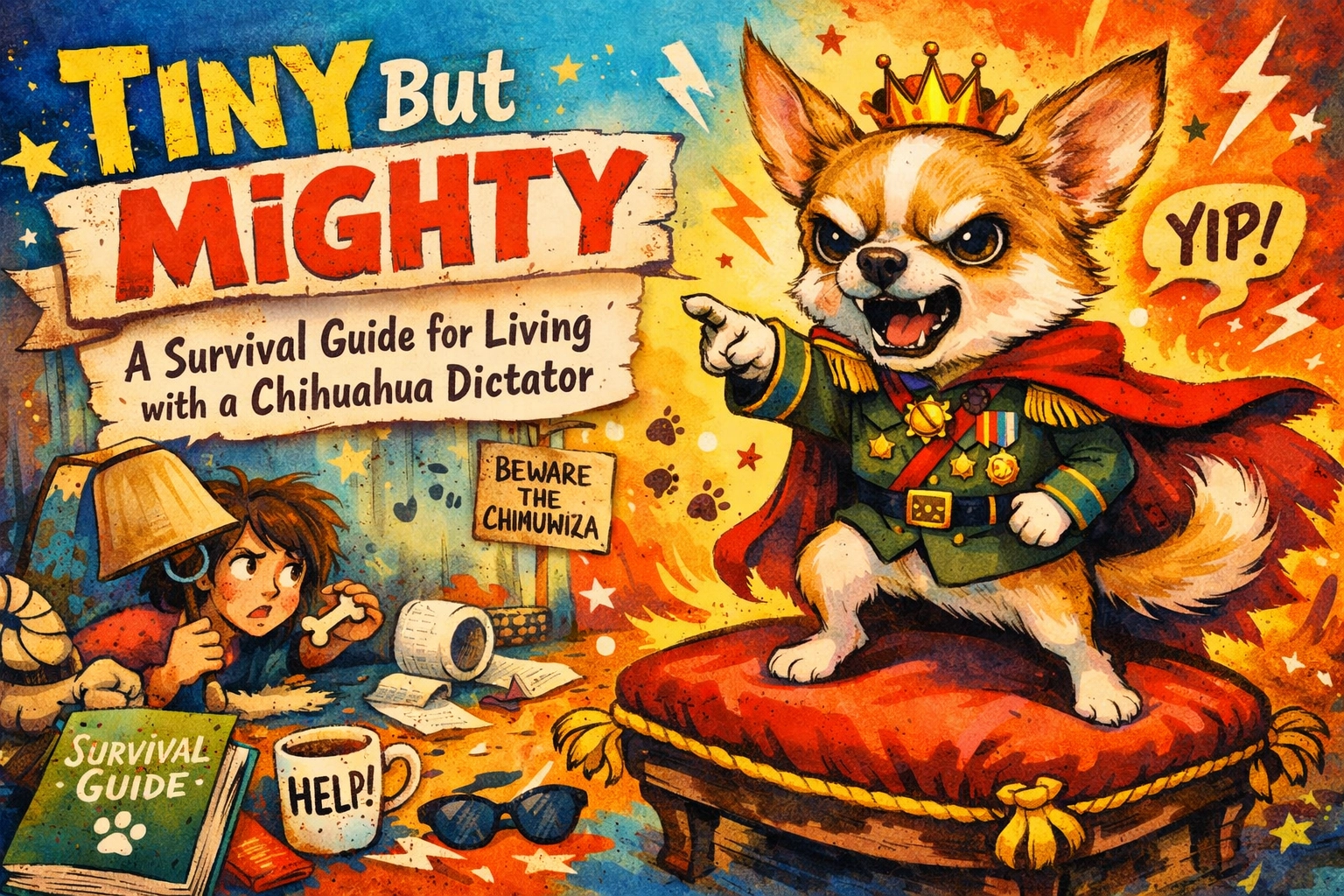 [HERO] Tiny But Mighty: A Survival Guide for Living with a Chihuahua Dictator