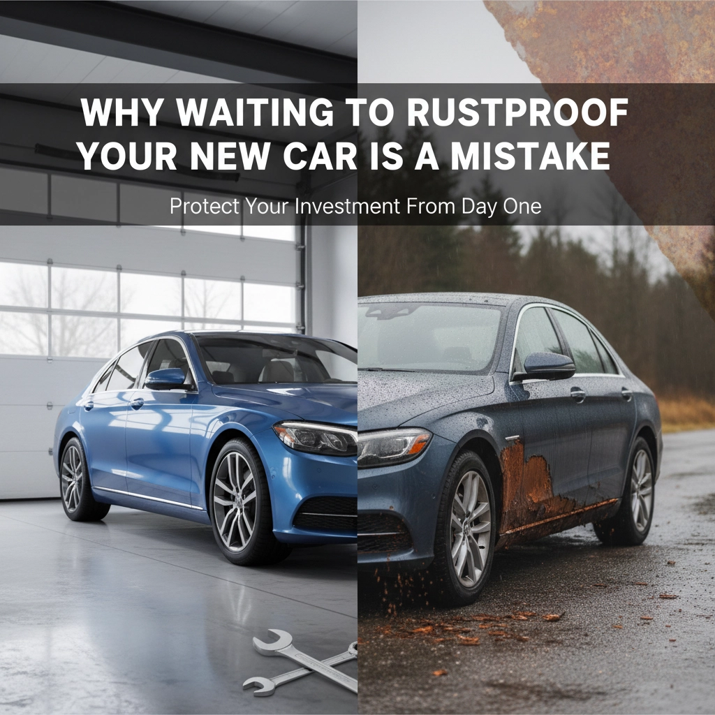 Why Waiting to Rustproof Your New Car Is a Mistake