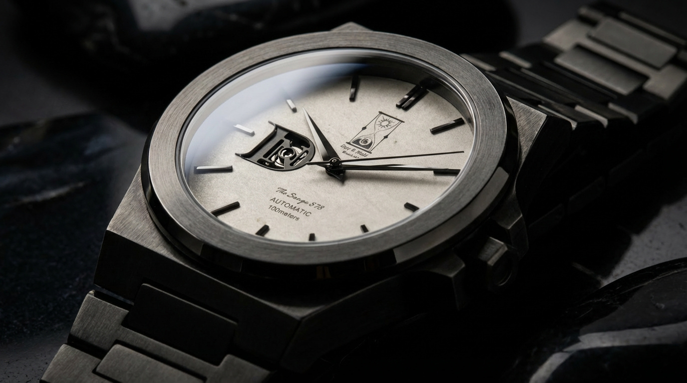 The gV8 Steel Automatic