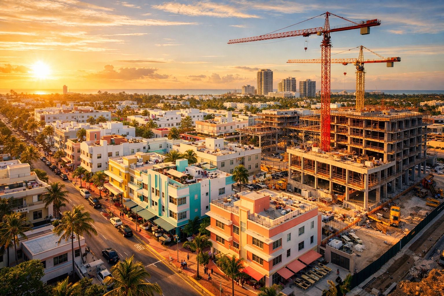 South Florida Opportunity Zone neighborhood development showing real estate investment potential