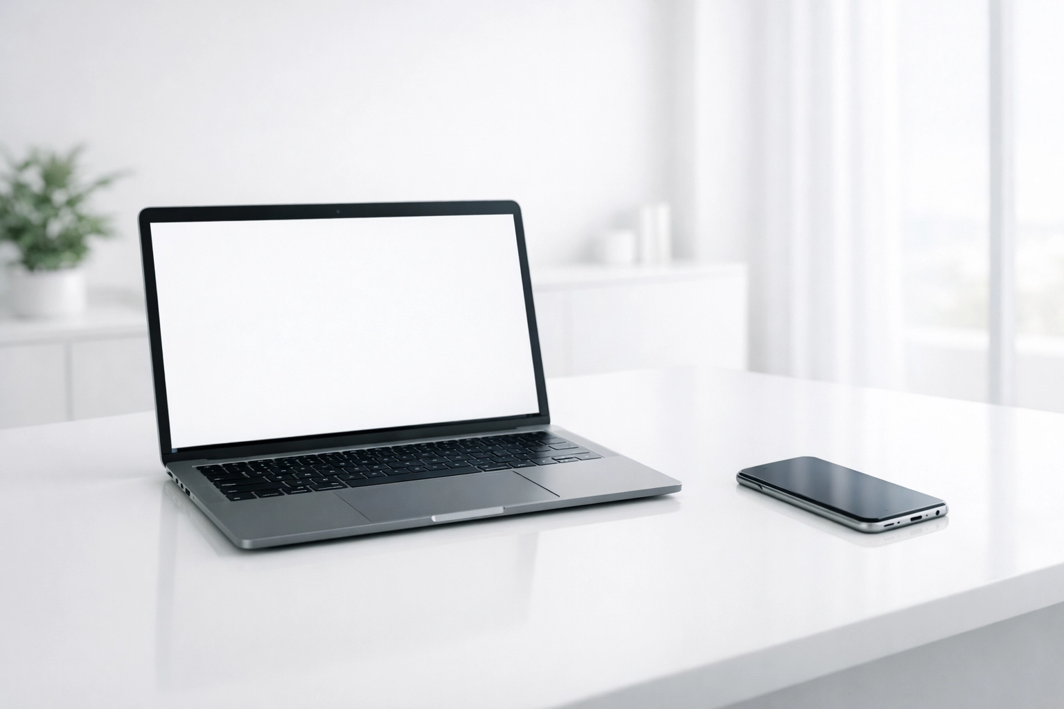 A bright modern office representing a private virtual healthcare appointment for Illinois business owners.