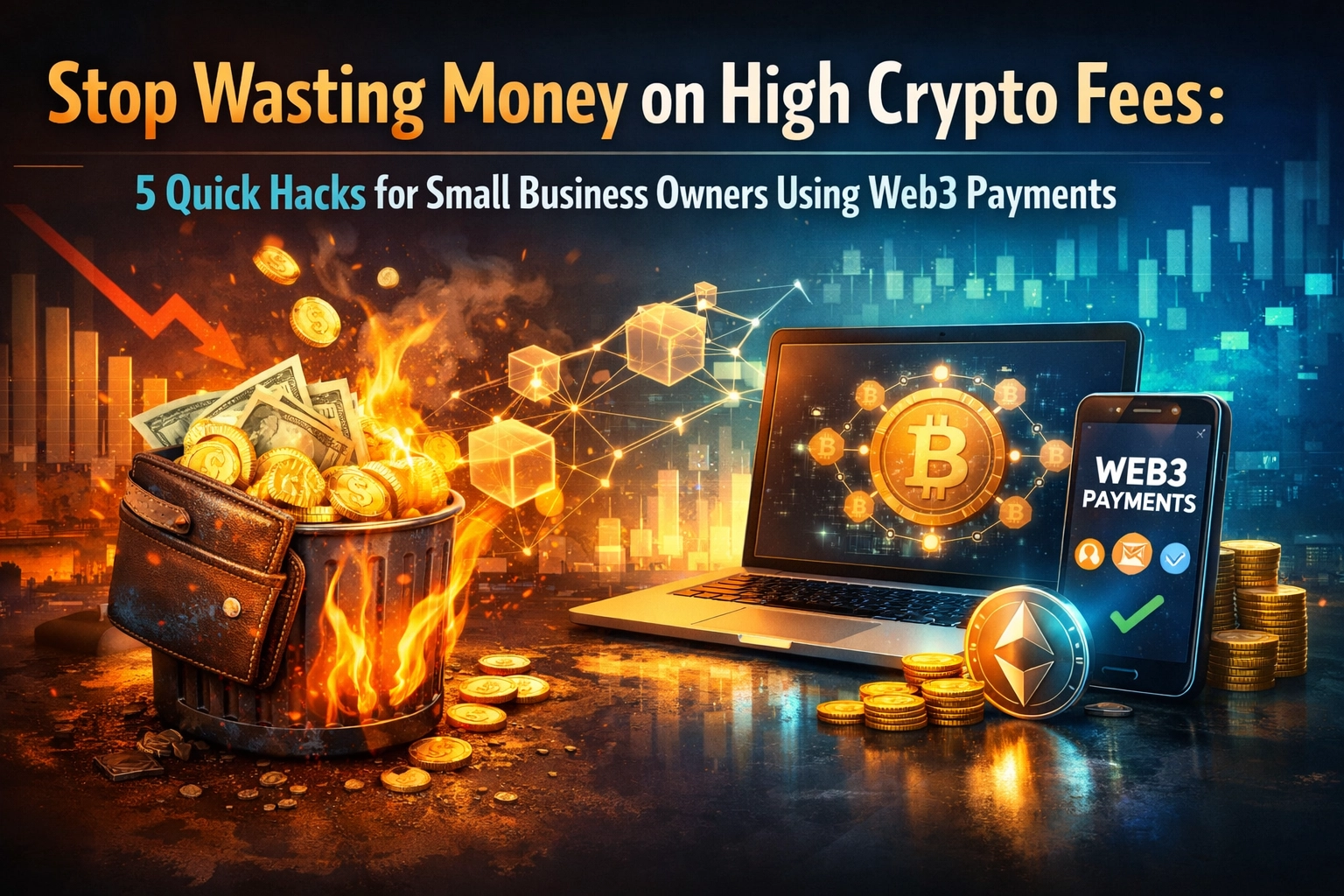 [HERO] Stop Wasting Money on High Crypto Fees: 5 Quick Hacks for Small Business Owners Using Web3 Payments