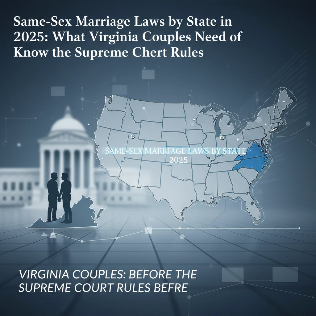 Same-Sex Marriage Laws by State in 2025: What Virginia Couples Need to Know Before the Supreme Court Rules