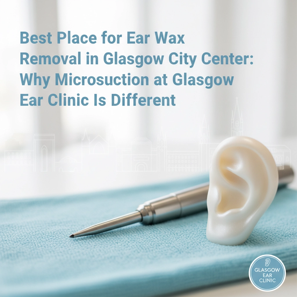 Best Place for Ear Wax Removal in Glasgow City Center: Why Microsuction at Glasgow Ear Clinic Is Different