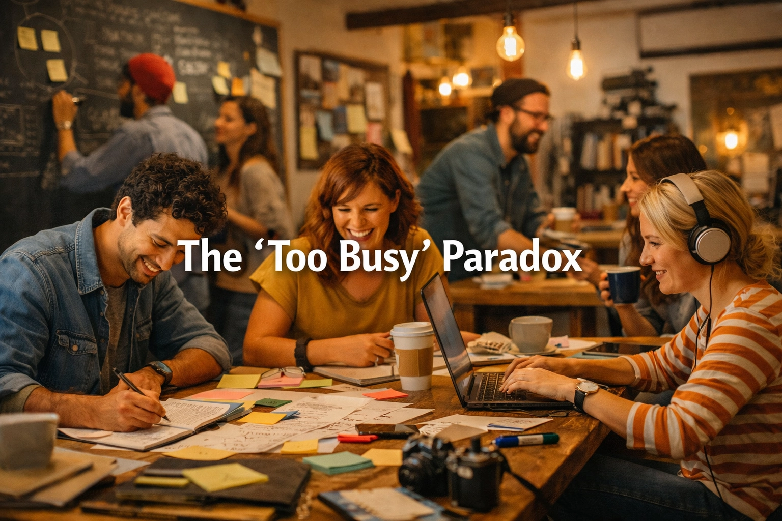 [HERO] The “Too Busy” Paradox