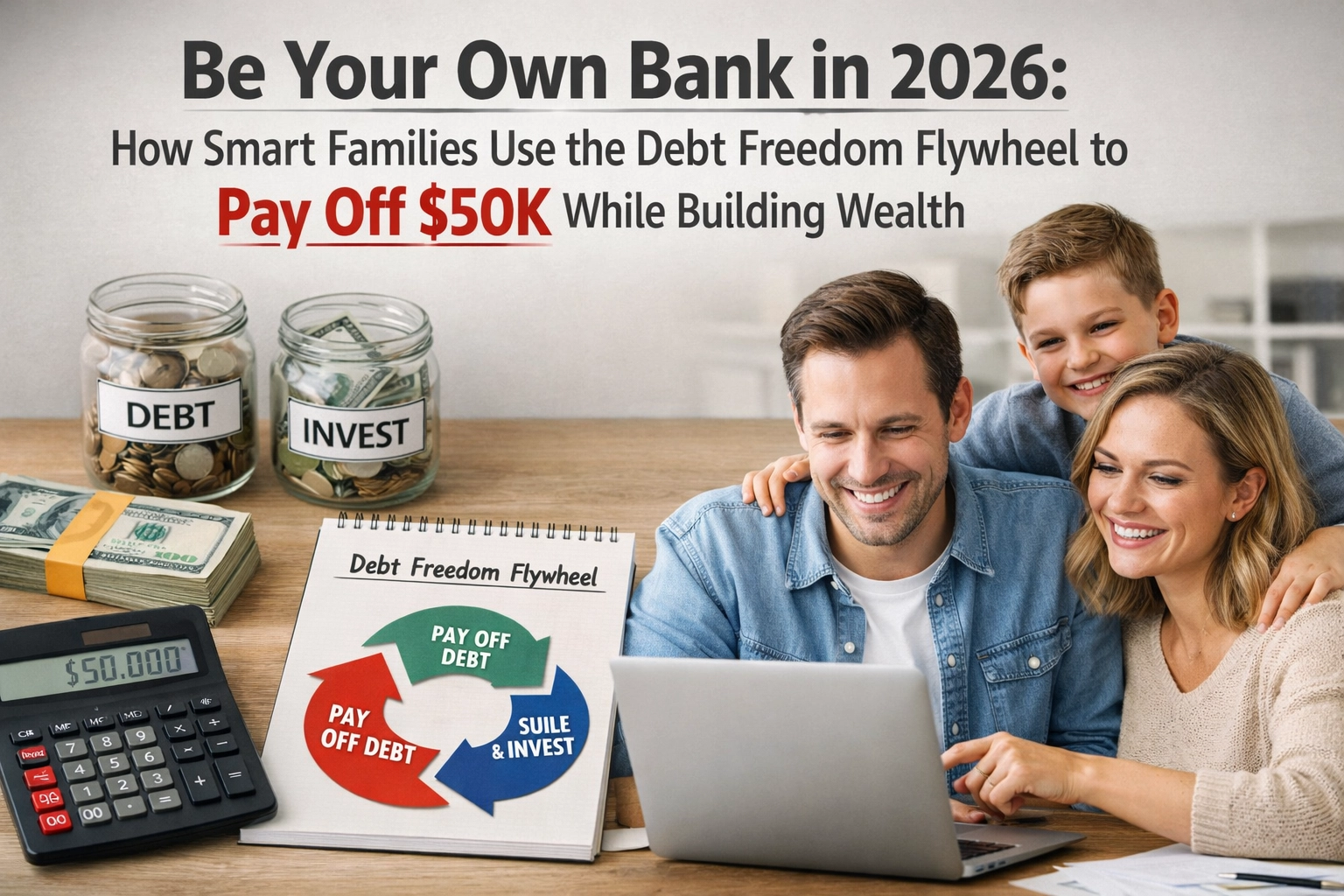 [HERO] Be Your Own Bank in 2026: How Smart Families Use the Debt Freedom Flywheel to Pay Off $50K While Building Wealth