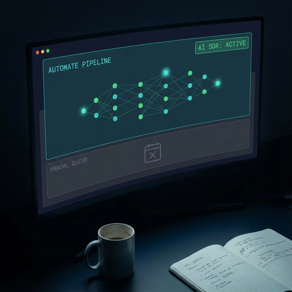 Stop wasting weekends writing cold emails with best AI SDR for startups and sales development rep automation