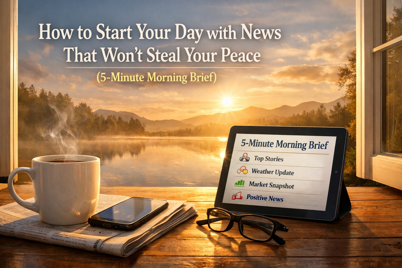 [HERO] How to Start Your Day with News That Won