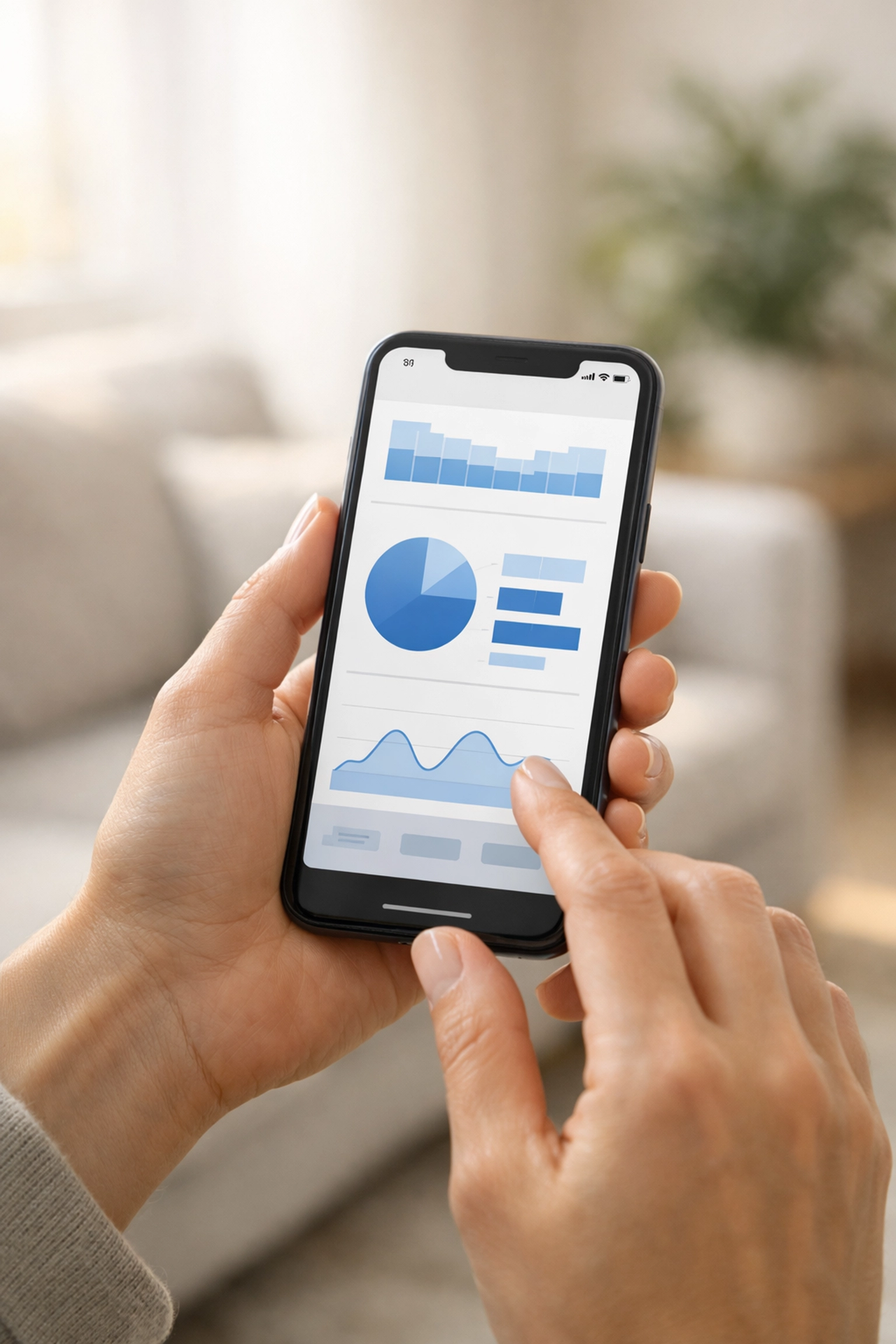 Smartphone user applying for a cash loan online in Canada with instant e-Transfer verification.