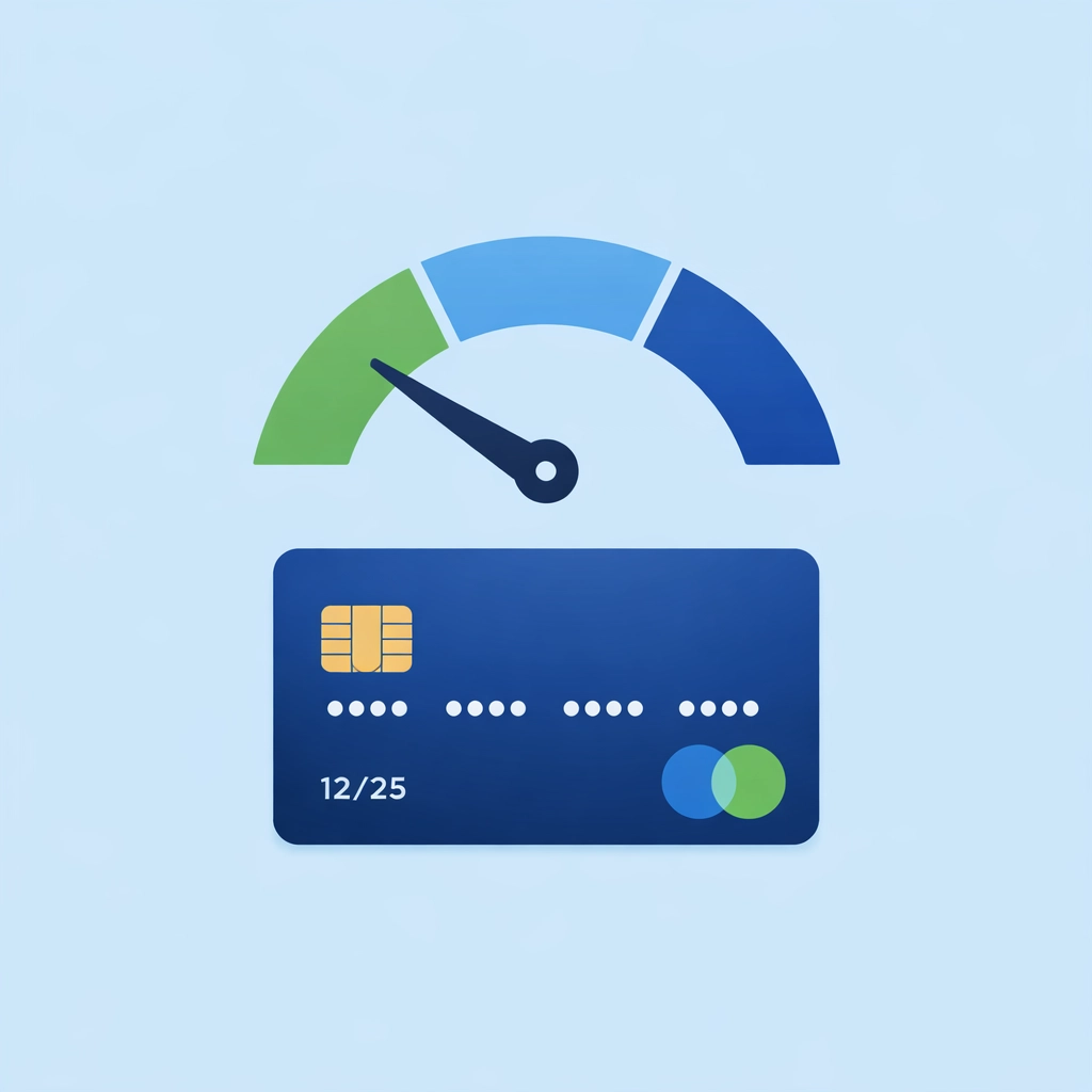 Gráfico de uso de tarjeta de crédito mostrando el límite ideal para comprar casa.