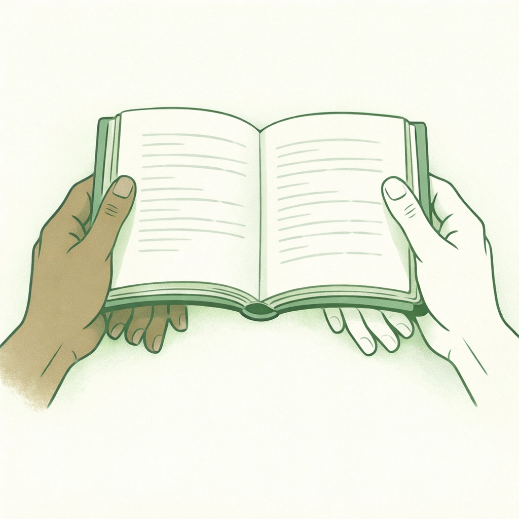 Shared reading moment symbolizing emotional intimacy in character-driven MM romance stories