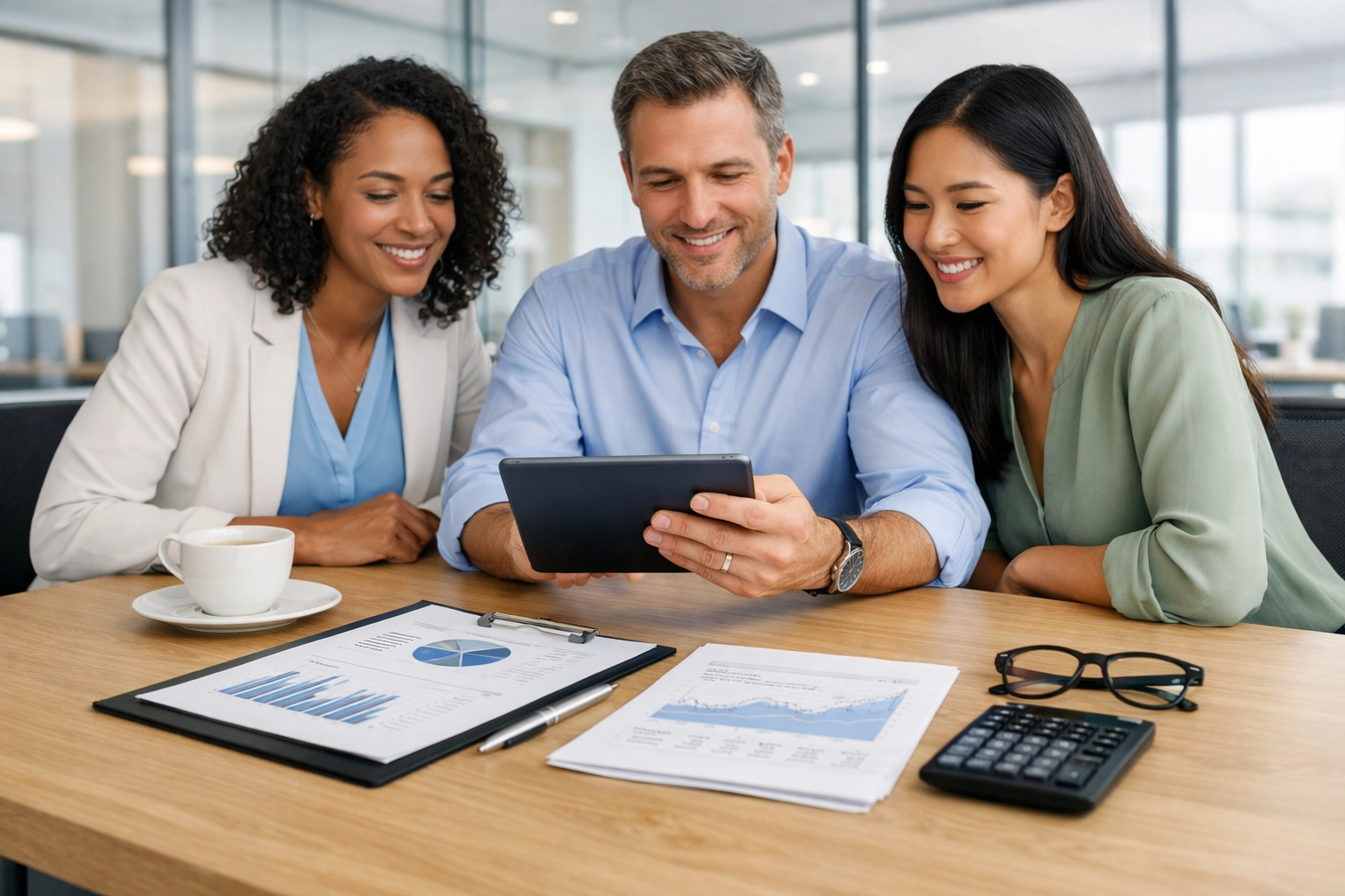 A professional strategy session focused on identifying and fixing cash flow problems in small businesses.