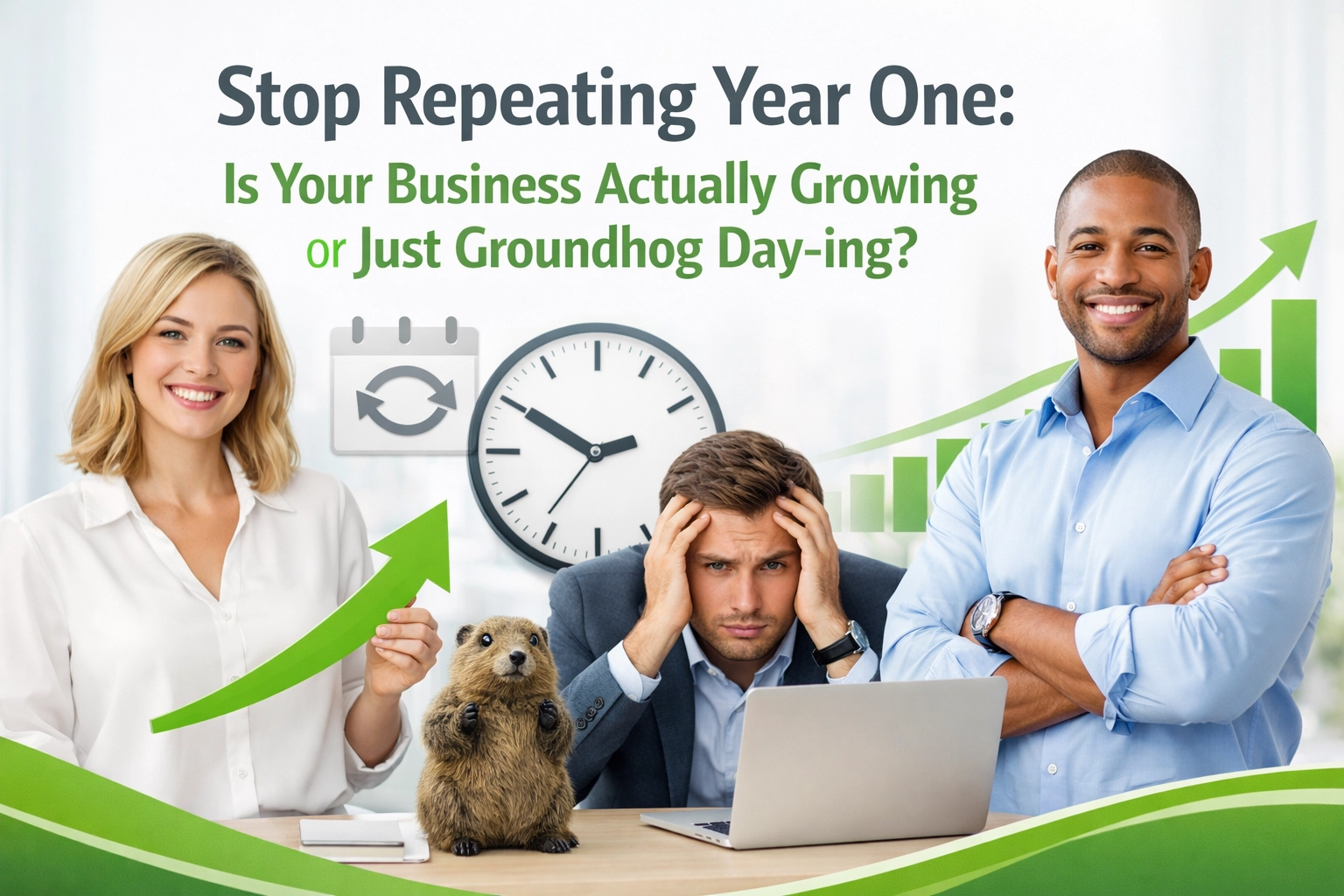 [HERO] Stop Repeating Year One: Is Your Business Actually Growing or Just Groundhog Day-ing?