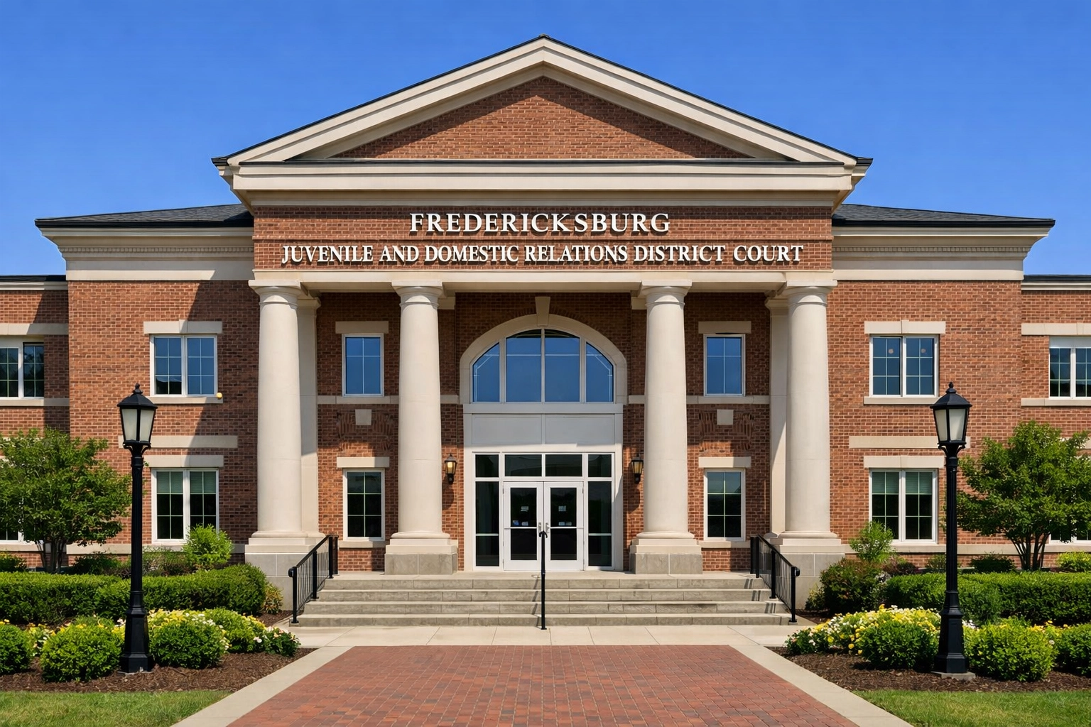 Fredericksburg Juvenile and Domestic Relations District Court building exterior
