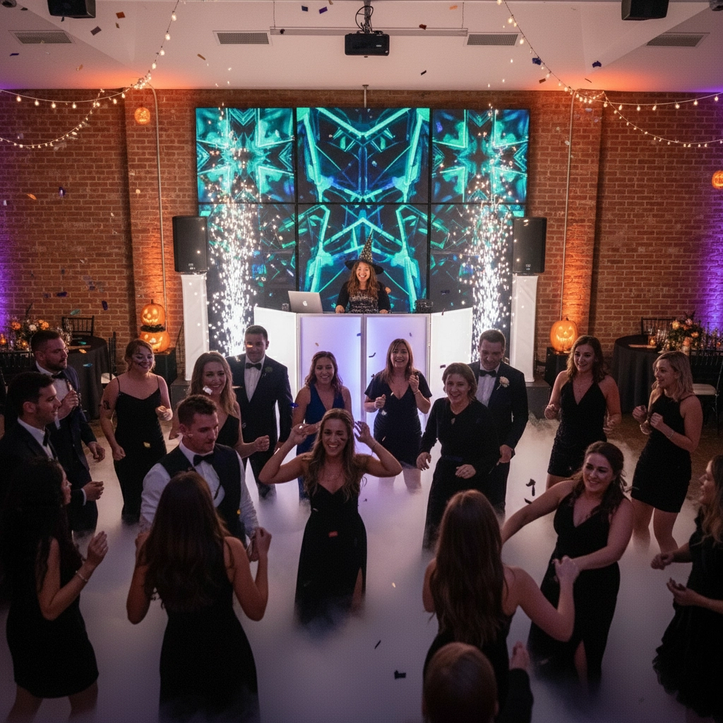 October 31st Wedding? Here's How to Plan a Spooky-Chic Reception with Houston Wedding DJs and Halloween Photo Booths