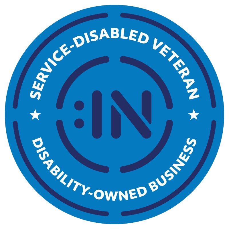 Service-Disabled Veteran Disability-Owned Business badge