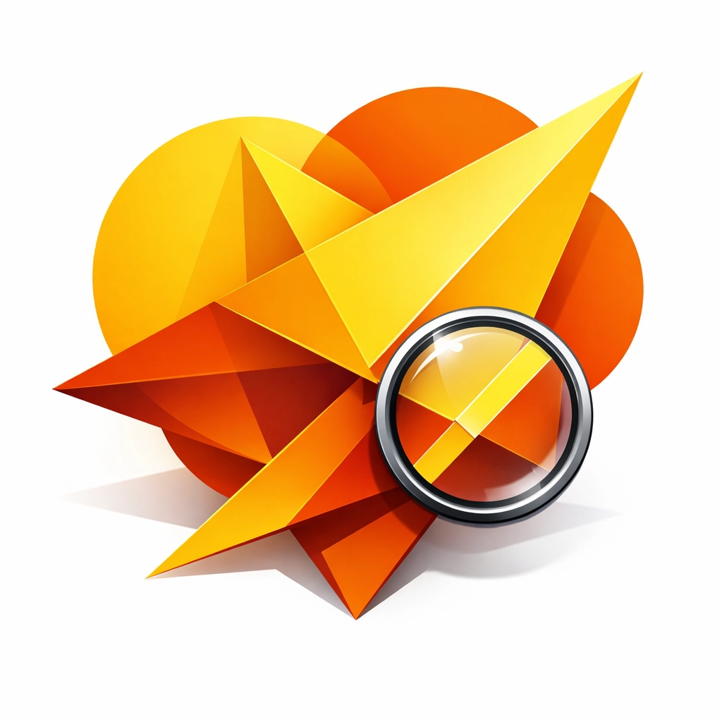 Abstract graphic showing high resolution detail and sharp edges for error-free large format printing.