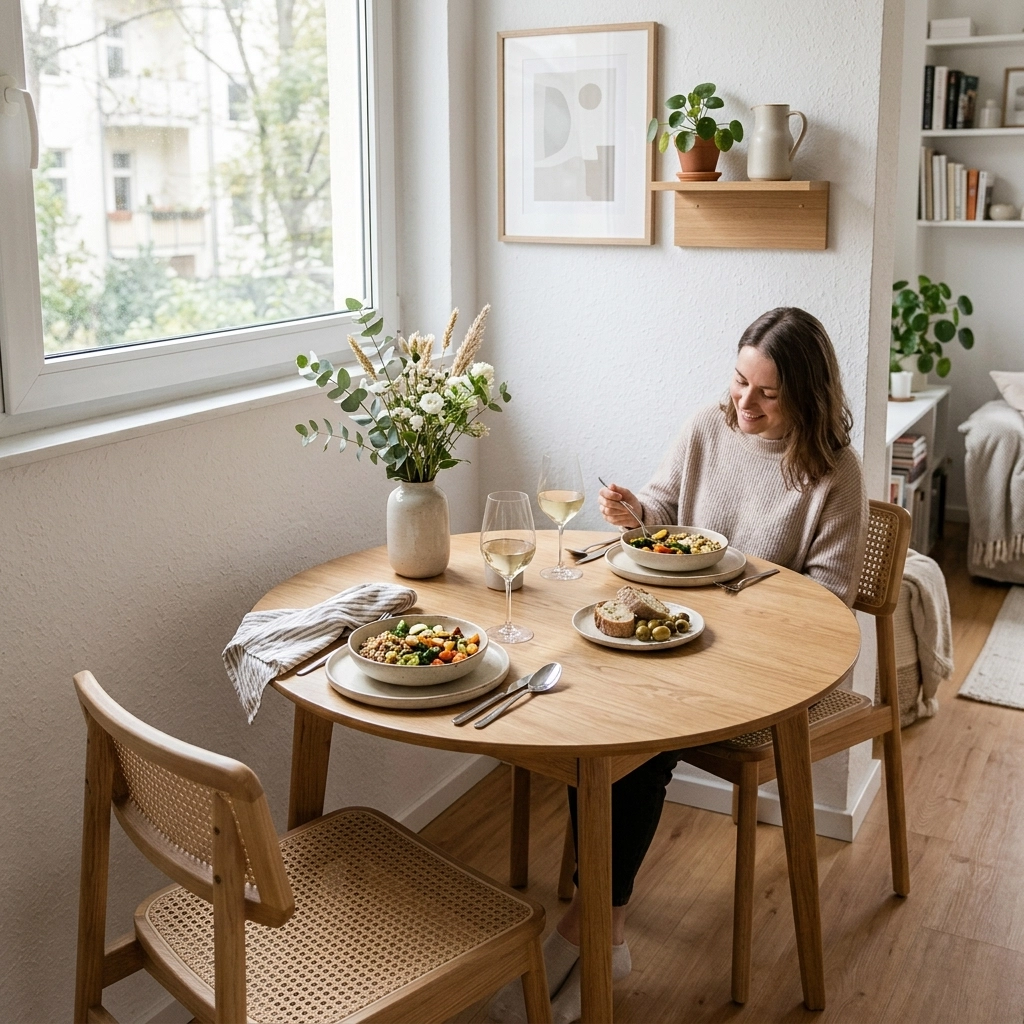 [HERO] Small Space, Big Flavor: The Only Dining Table You Need for Your Apartment or Nook