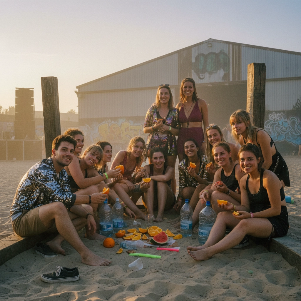 Photos are for illustrative purposes only and do not depict actual scenes or guests from Sisyphos club.