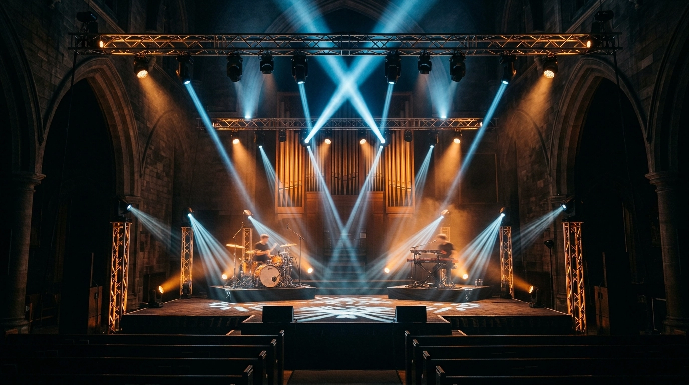 [HERO] Beam, Spot, Wash, or Profile: Which Moving Head Lights Are Better For Your Stage?