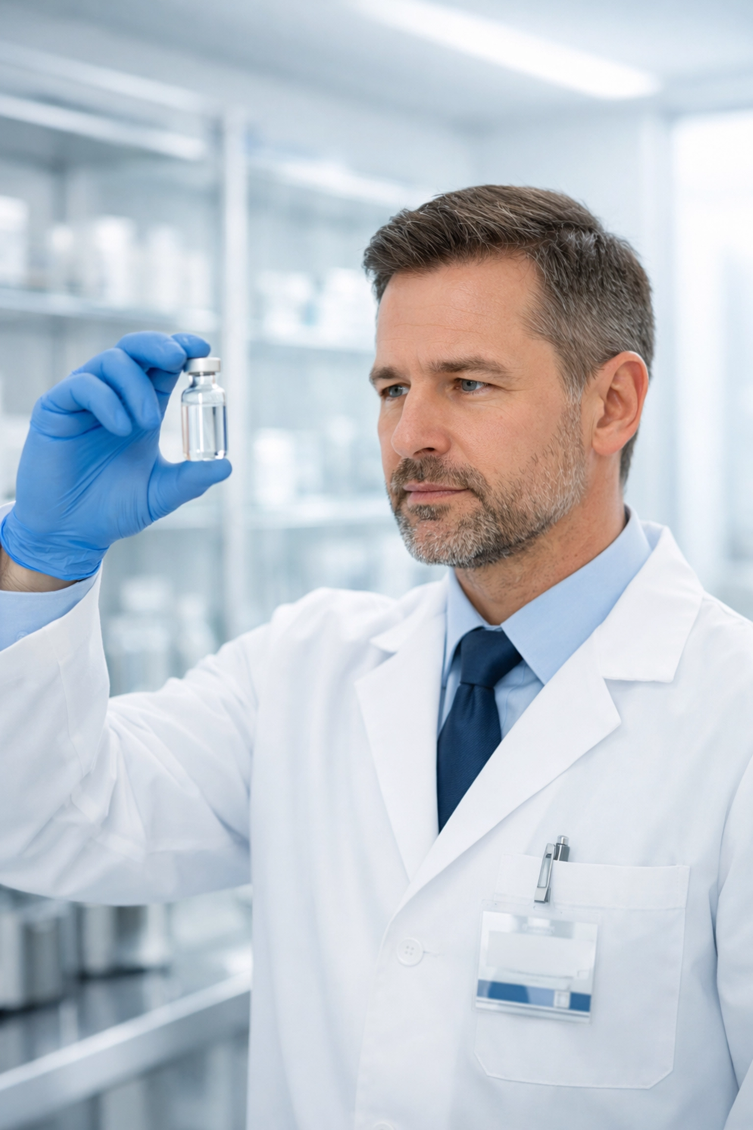 Licensed pharmacist verifying medical quality for safe weight loss medication alternatives.