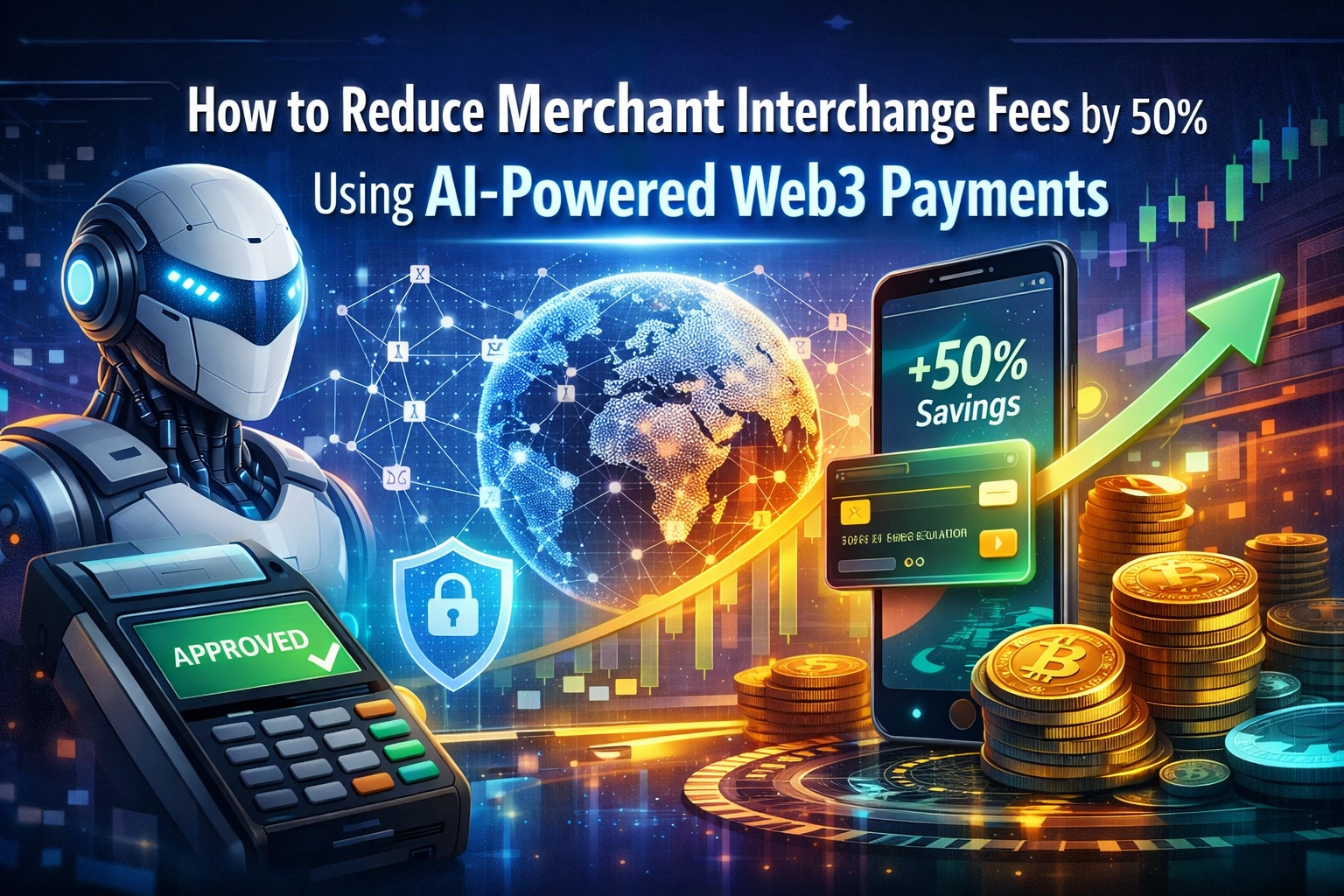 [HERO] How to Reduce Merchant Interchange Fees by 50% Using AI-Powered Web3 Payments