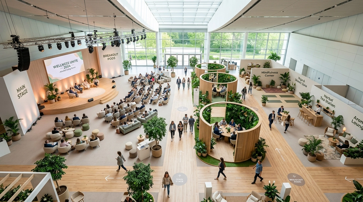 Mindful Event Layout Design