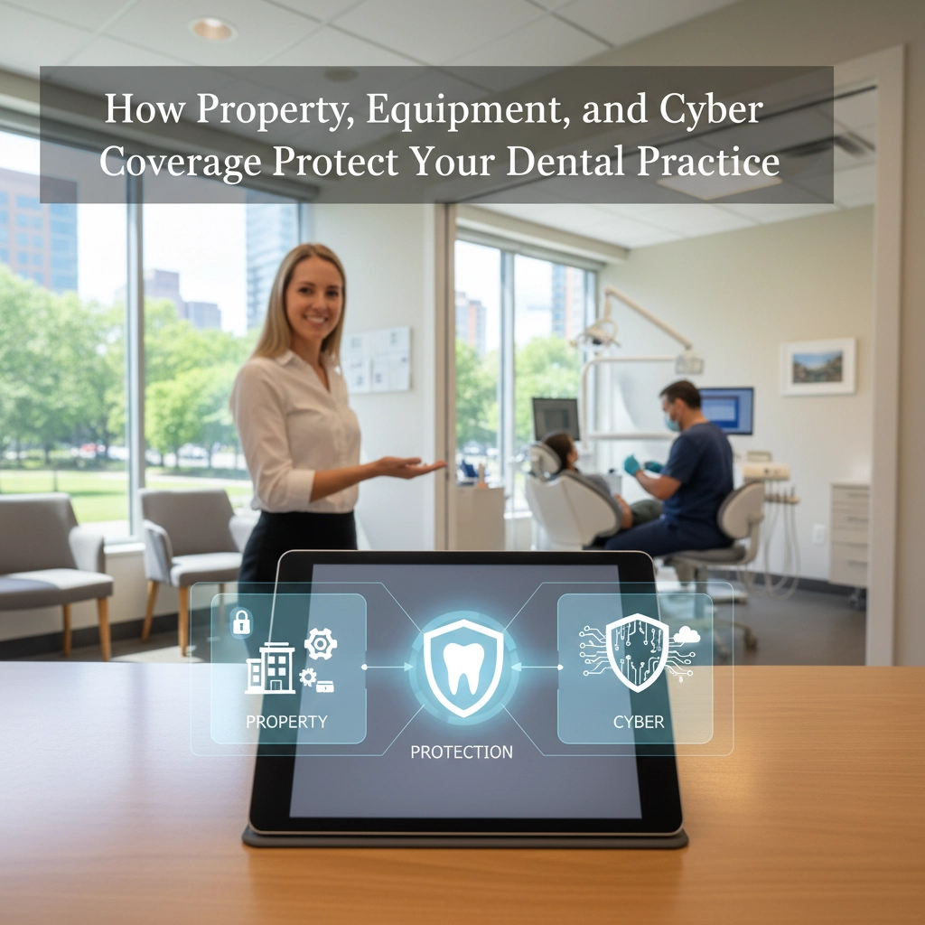 How Property, Equipment, and Cyber Coverage Protect Your Dental Practice