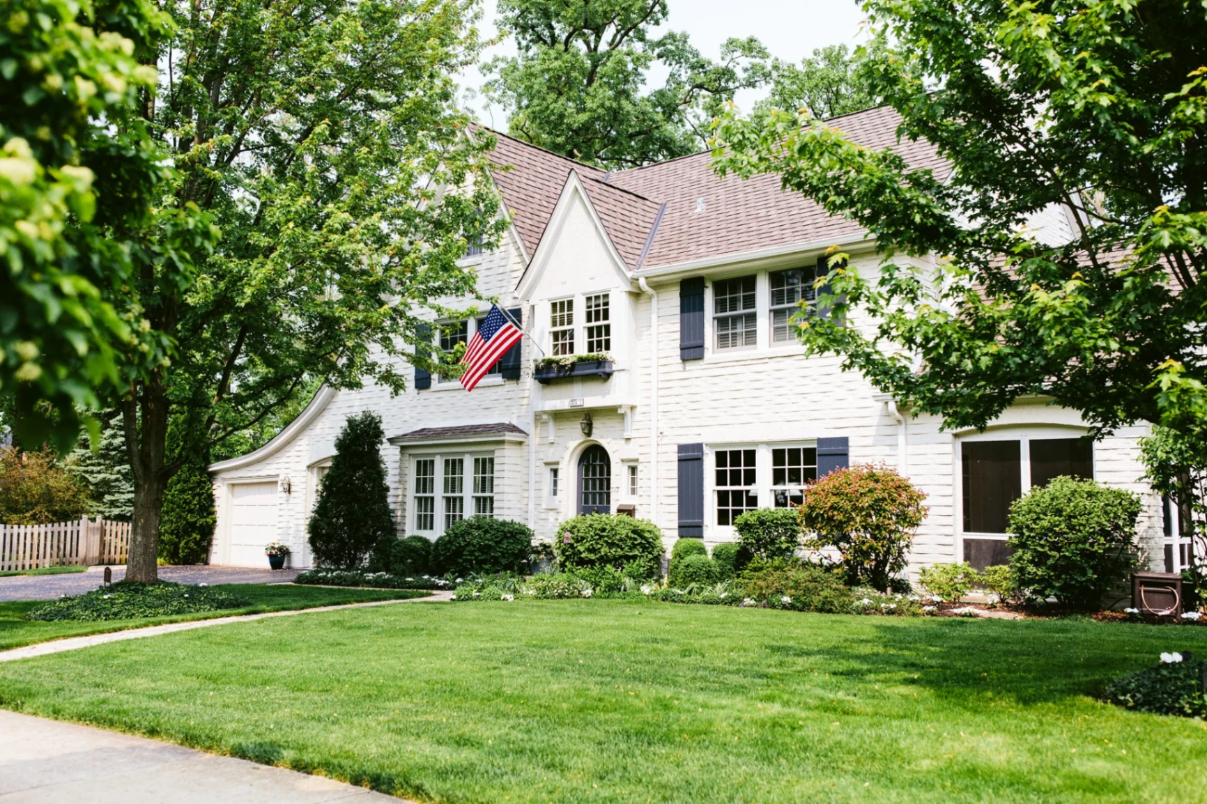 Two-story traditional home