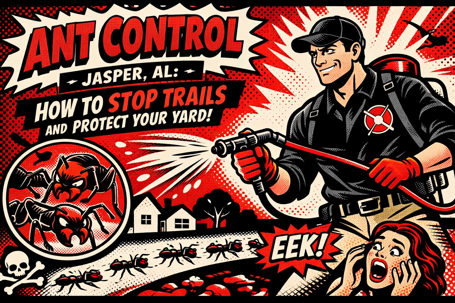 [HERO] Ant Control Jasper, AL: How to Stop Trails and Protect Your Yard