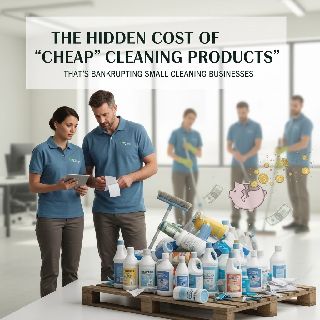 The Hidden Cost of "Cheap" Cleaning Products That's Bankrupting Small Cleaning Businesses