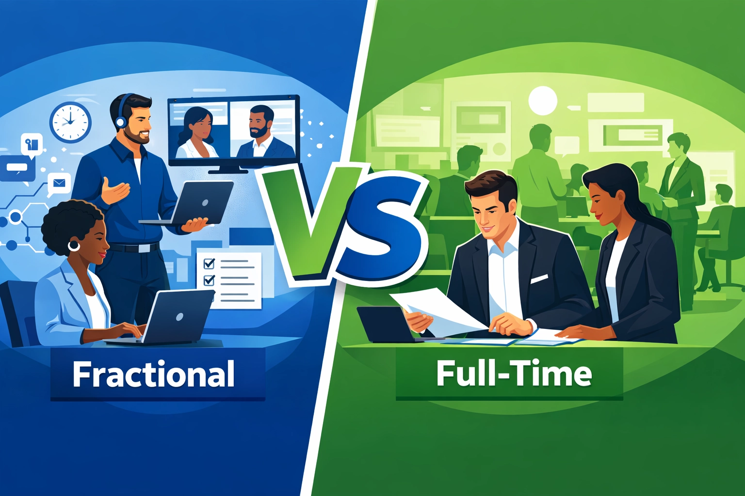 [HERO] Fractional Service Manager vs Full-Time Hire: Which Solves Your MSP's Operational Chaos Faster?